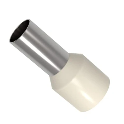 Abbildung von AUPROTEC Aderendhülsen von 0,34 50 mm² isoliert 10 1000 Stück Auswahl: (100 Stück, 16 Elfenbein)