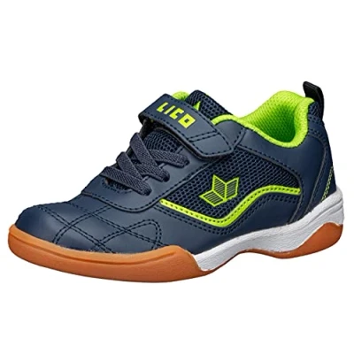 Abbildung von Lico Unisex Kinder Sloan Vs Hallenturnschuhe, Marine Lemon, 35 EU