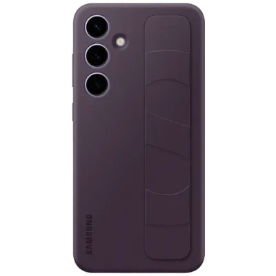 Abbildung von Samsung Standing Silikon Back Cover Lila Galaxy S24+