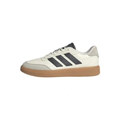 Abbildung von adidas Herren Courtblock Shoes Schuhe, Off White/Grey six/Wonder Alumina, 44 EU