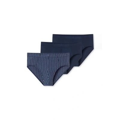 Abbildung von Schiesser 3 PACK Slip, Herren, Größe: XXL, Blau