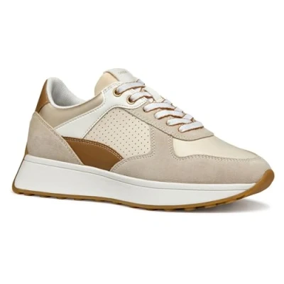 Abbildung von Geox Amabel Sneaker low, Damen, Größe: 41, Papyrus/light taupe Schuhe