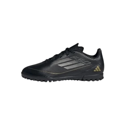 Abbildung von adidas Performance F50 CLUB TF Unisex Fußballschuh Multinocken für Kinder, Größe: 33, Core black/iron metallic/gold metallic Schuhe