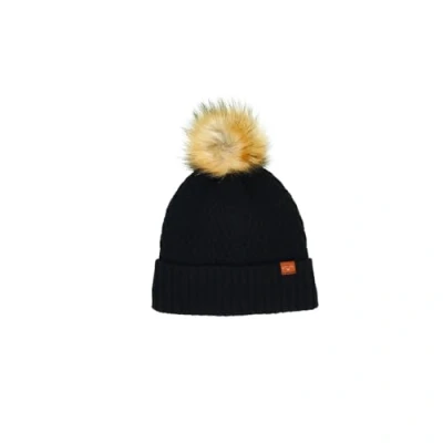Abbildung von Callaway Damen Ladies Pom Beanie Hat, Schwarz, Einheitsgröße EU