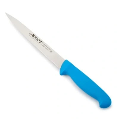 Abbildung von Arcos Serie 2900 Filetmesser Klinge Nitrum Edelstahl 190 mm HandGriff Polypropylen Farbe Blau
