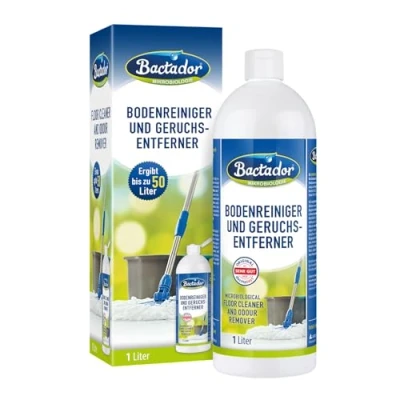 Abbildung von Bactador Enzymreiniger Bodenreiniger &amp; Geruchsentferner 1L Mikrobiologischer Geruchsneutralisierer Wischroboter Reinigungsmittel Saugwischer