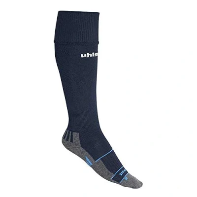 Abbildung von uhlsport Unisex Beklædning Teamsport Team Pro Player Stuchenstrømper Stutzenstrumpf, marine/Weiß, 33 36 EU