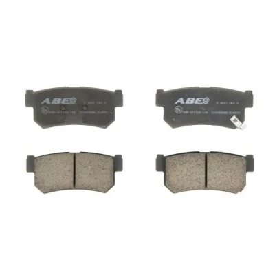 Abbildung von ABE C20008ABE Bremsbelagsatz Hinterachse inkl. Verschleißwarnkontakt SSANGYONG: Rexton / 2, W, Actyon Sports I Pickup