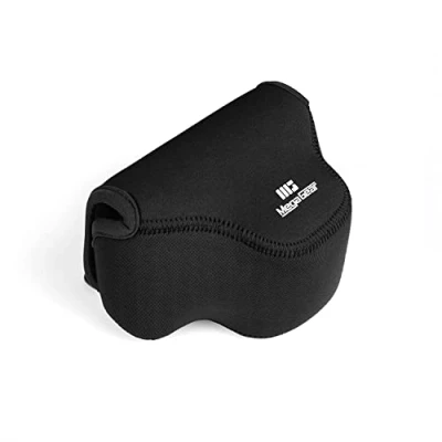 Abbildung von MegaGear Ultraleichte Neopren Kameratasche kompatibel mit Nikon Z fc (16 50mm) (Black) Mg2012