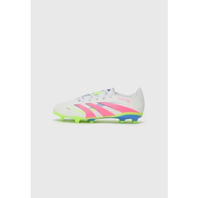 Abbildung von adidas Performance Predator League FIRM/MULTIGROUND KIDS Fußballschuhe Naturrasen für Kinder, Größe: 38 2/3, Ftwr white/lucid pink/lucid lemon