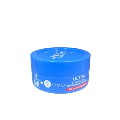 Abbildung von TAFT Styling Wax Ultra Bis zu 24h Halt 2 Glanz 5, schützt vor Feuchtigkeit &amp; Wind für ein langanhaltendes Ergebnis, vegane Formel, 5x 75 ml