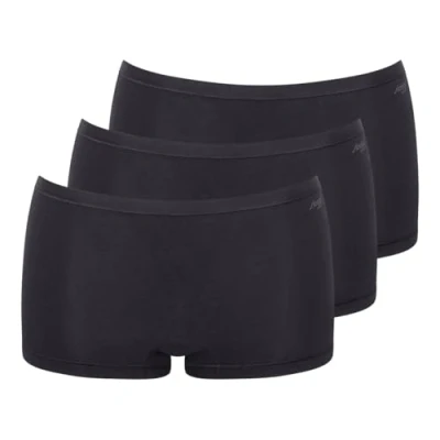 Abbildung von Sloggi GO Daily Short 3 PACK Panties, Damen, Größe: Small, Black