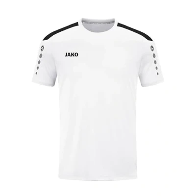 Abbildung von JAKO Power Tshirt print für Kinder, Größe: 164, Weiss