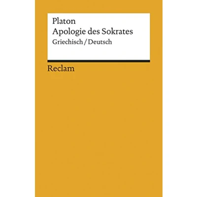 Abbildung von Apologie des Sokrates. Griechisch/Deutsch: Platon Originalversion mit deutscher Übersetzung 8315 (Reclams Universal Bibliothek)