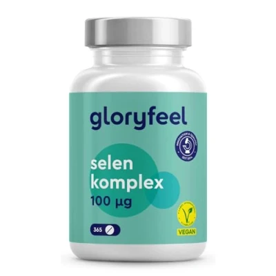 Abbildung von Selen 365 Tabletten Premium Komplex aus Natriumselenit &amp; Selenmethionin Immun und Schilddrüsen Support* Laborgeprüft, 100% vegan ohne Zusätze in Deutschland hergestellt