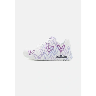 Abbildung von Skechers Sport UNO Sneaker low white/multicoloured/purple, Damen, Größe: 38, White/multi coloured/purple Schuhe