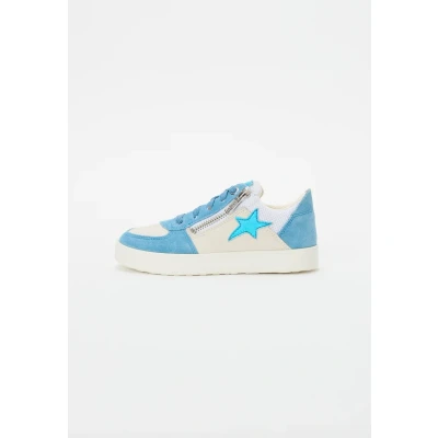 Abbildung von Superfit Stella Unisex Sneaker low für Kinder, Größe: 29, Hellblau/weiß Schuhe