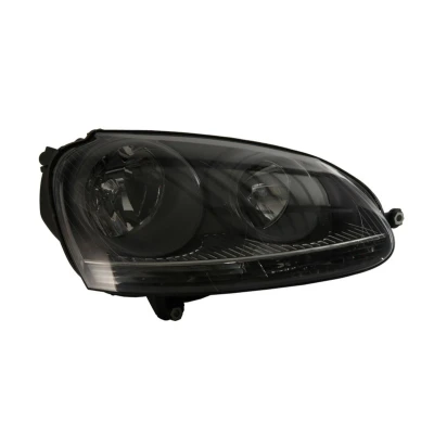 Abbildung von ALKAR 2746128 Scheinwerfer rechts W5W, H7/H7, PY21W grau mit Elektromotor VOLKSWAGEN: Golf 5