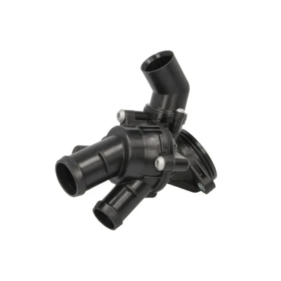 Abbildung von THERMOTEC D2W018TT Kühlwasserthermostat 87C mit Dichtung Kunststoffgehäuse VOLKSWAGEN: Transporter 5 Bus, 5, Multivan (7HM