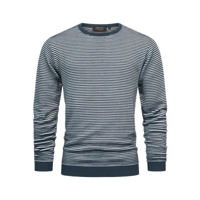 Abbildung von Indicode Jeans Manfred Strickpullover, Herren, Größe: Small, Navy