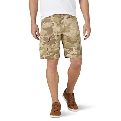 Abbildung von Wrangler Authentics Herren Classic Cargo Stretch Short Cargos, Dschungel Elmwood Camo, 50