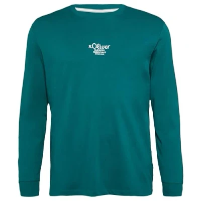 Abbildung von Langarm Shirt mit Logo Stickerei