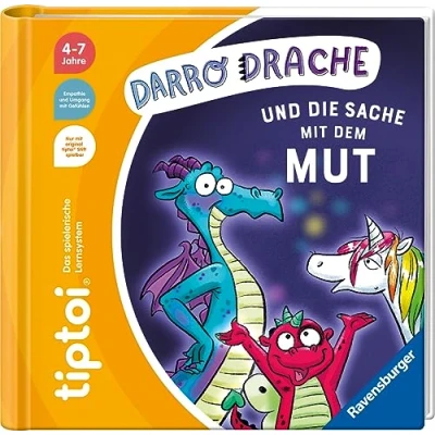 Abbildung von tiptoi® Darro Drache und die Sache mit dem Mut, Gefühle Buch für Kinder ab 4 Jahre (Bildergeschichten über den Umgang Gefühlen)