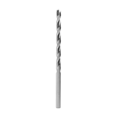 Abbildung von ENT 50450 Holzspiralbohrer Ø 10 mm, extra lang 200 HSS G, mit Zentrierspitze und Vorschneider, NL 135 Schaft zylindrisch
