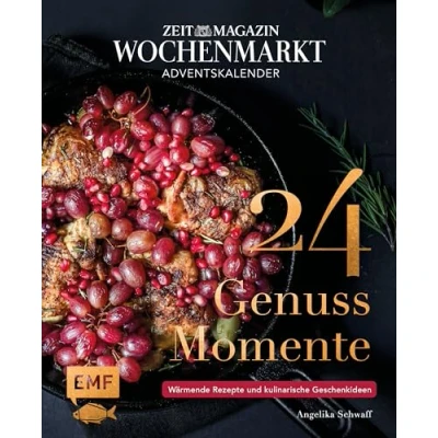 Abbildung von Adventskalender ZEIT magazin Wochenmarkt: 24 Genussmomente: Wärmende Rezepte und kulinarische Geschenkideen Mit perforierten Seiten zum Auftrennen