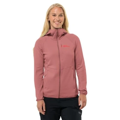 Abbildung von Jack Wolfskin Kolbenberg Fleecejacke, Damen, Größe: Small, Mineral red