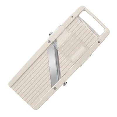 Abbildung von Vogue Jumbo Gemüsehobel, japanischer kommerzielle Küchen, Gemüse und Obstschneider, Silber, 12(H)x 5 1/2(W)x 1(D)&quot;/ 347(H) x 132(W) 26(D)mm