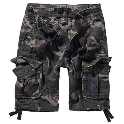 Abbildung von Brandit Pure Vintage Shorts, Darkcamo 7XL