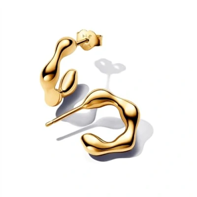 Abbildung von Pandora Essence Damen Creolen Gold 263269C00