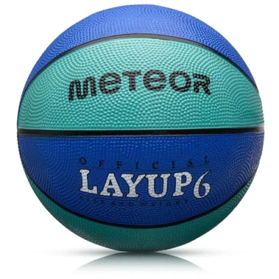 Abbildung von meteor® Layup Kinder Mini Basketball Größe #5#6#7 ideal auf die Jugend Kinderhände von 4 8 Jährigen abgestimmt idealer für Ausbildung weicher mit griffiger Oberfläche