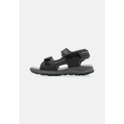 Abbildung von Superfit Criss Cross Trekkingsandale für Kinder, Größe: 36, Black/grey Schuhe