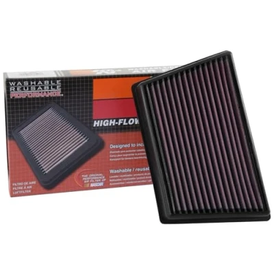 Abbildung von K&amp;N 33 3073 Motorluftfilter: Hochleistung, Prämie, Abwaschbar, Ersatzfilter,Erhöhte Leistung, 2015 2019 (E Pace, Discovery Sport, Range Rover Evoque)