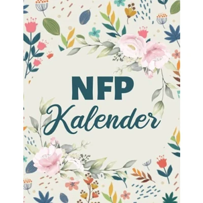 Abbildung von NFP Kalender: Natürliche Familienplanung mit der Methode 54 Zyklustabellen zum Tracken deiner Periode Zykluskalender zur Verhütung symptothermalen