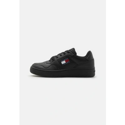 Abbildung von Tommy Jeans Retro Basket Sneaker low, Herren, Größe: 41, Black Schuhe