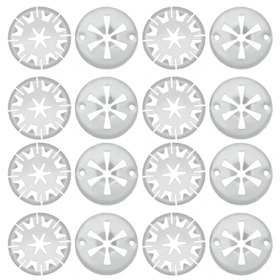 Abbildung von 50 Stück Hitzeschild Clips Metall Sternscheiben Unterboden Befestigungselemente Motor Unterabdeckungs Befestigungsclips 6715468 N90335004 N90335006 30mm