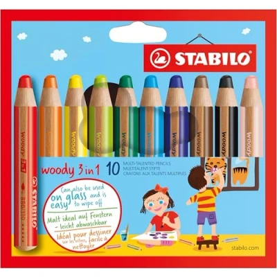 Abbildung von STABILO 3 in 1 Buntstifte 10er Pack