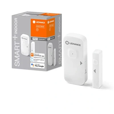 Abbildung von LEDVANCE SMART+ CONTACT Sensor Smarter mit Wifi Technologie um offene Türen und Fenster zu erkennenn