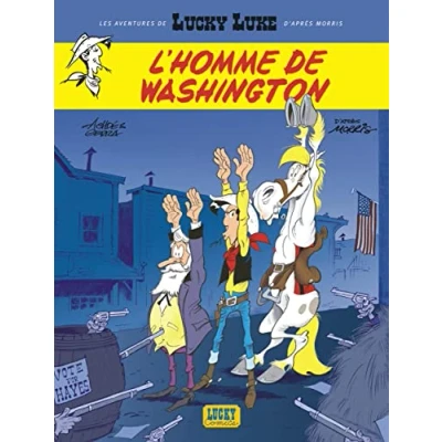 Abbildung von Les Aventures de Lucky Luke d&#039;après Morris Tome 3 L&#039;Homme Washington