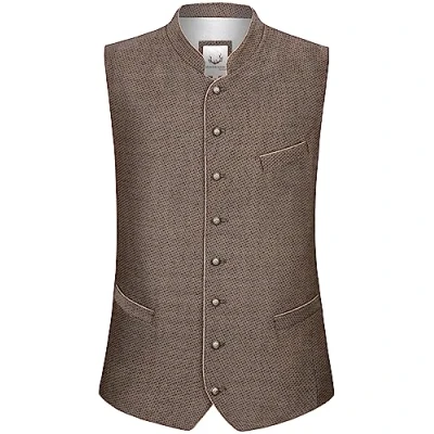 Abbildung von Stockerpoint Herren Loris Trachtenweste, braun, 54