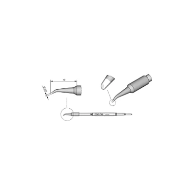 Abbildung von Jbc C245747 Special Soldering Tip for T245