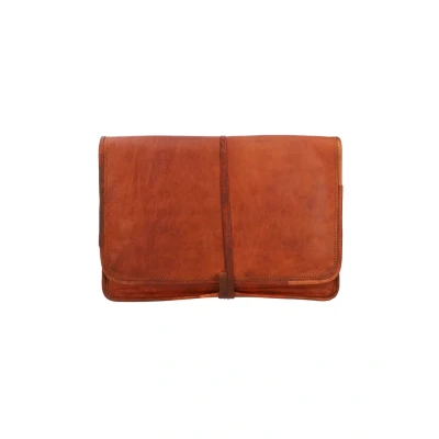 Abbildung von Gusti Leder Christofer Notebooktasche, Größe: One Size, Brown