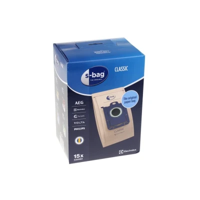 Abbildung von Electrolux Staubsauger beutel. s bag klasse lange e200m classic 15 stk 9001688002