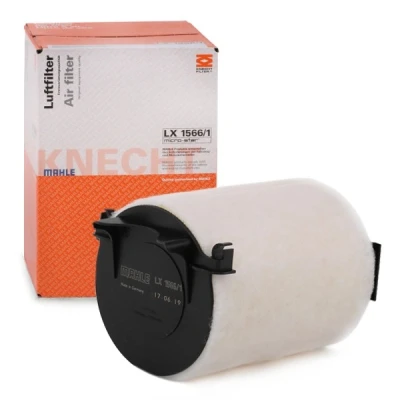 Abbildung von MAHLE ORIGINAL LX 1566/1 Luftfilter 220,6 150,0, 136 Filtereinsatz VOLKSWAGEN: Tiguan I, Golf 6, 5, SKODA: Octavia 2 Combi, Yeti