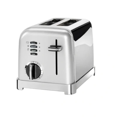 Abbildung von Cuisinart 2 Scheiben Toaster Breite Schlitze, ideal für dickes Brot und Bagels 6 Bräunungsstufen plus Abtauung Schlitze,High Lift Hebel Passender Wasserkocher erhältlich Perle
