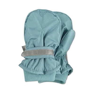 Abbildung von Sterntaler Baby Unisex Kinder Fäustel Handschuh Fäustlinge wasserabweisend &amp; atmungsaktiv mit Klettverschluss dunkeltürkis, 2