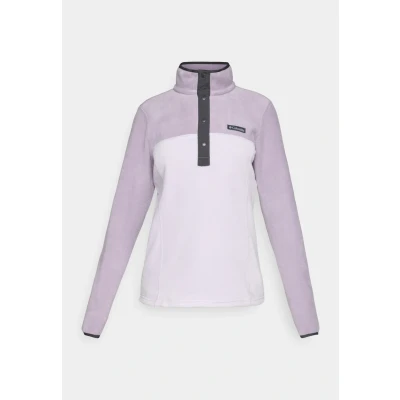 Abbildung von Columbia Benton SPRINGS 1/2 SNAP Fleecepullover, Damen, Größe: Small, Eraser pink/dark stone/tuscan